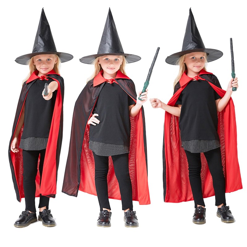JK Home Halloween Hat, Witch Hat, Pointed Hat, Accessories, Kids,