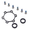 Dymoece Front Rear Bicycle Boost Hub Conversion Adapter (Rear 12mm