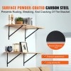 12 X 8 In Heavy Duty Floating Shelf Bracket Steel