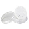 3Pcs 20ml/20g/0.67oz Empty Clear Plastic Loose Powder Puff Box Foundation