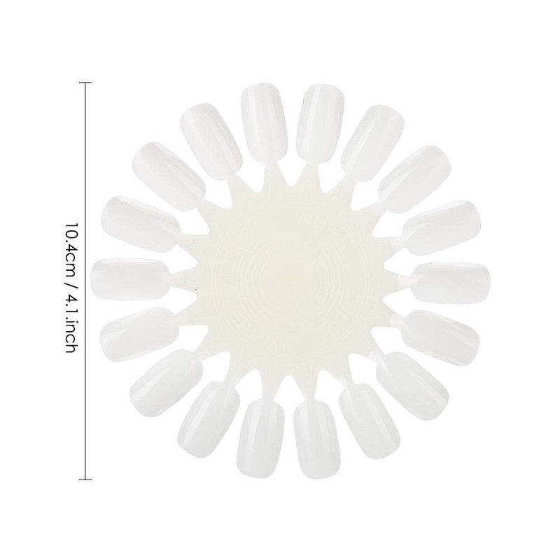 Rotekt 10Pcs/set Nail Display Stand False Tips Nail Polish Gel