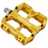 Reverse Escape Flat Bicycle Pedal Gold