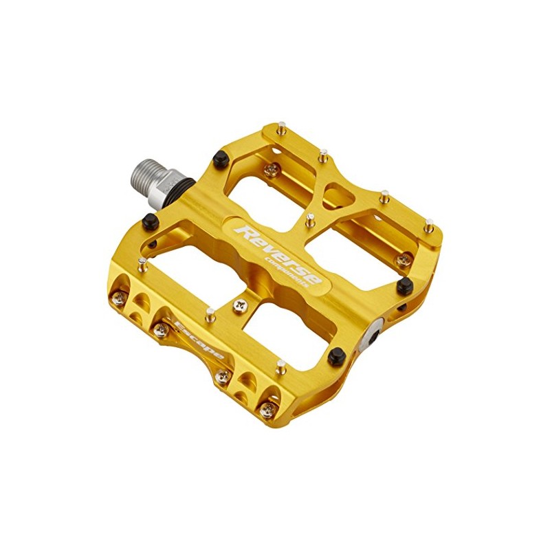 Reverse Escape Flat Bicycle Pedal Gold