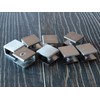 Glass Shelf Brackets Shelf Clips Metal Clamps Brushed Nickel Square