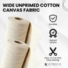 AK TRADING CO. AK Trading 63" Wide Unprimed Cotton Canvas