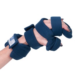 Comfy Splints Progressive Rest Hand Orthosis, Adult Large, Left – Adjustable Functional Splint – Part # PRH-101-AL-LT