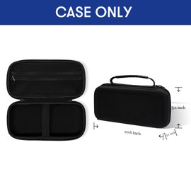 Hard Carrying Case Only- Compatible with Worx WX082L/ WX081L Zip Snip Cardboard Cutter, Electric Box Cutter Storage Bag, Electric Scissors Organizer Box with Accessories Pocket