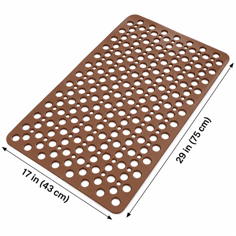 Non-Slip Shower Mat for Bathtubs and Bathrooms – 43 x