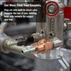 Koike Machine Side Plug Set for Hose To Machine Coupler
