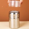 Stainless Steel Powder Shaker - Flour Sifter Duster Bottle,Powder Shaker