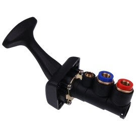 Czomoizc 26503-1 Trailer Brake Valve Ports 2 of 3/8" PUSH-IN, 1 OF 1/4" PUSH Compatible With Freightliner GTD-26503-1 3 Way Configuration