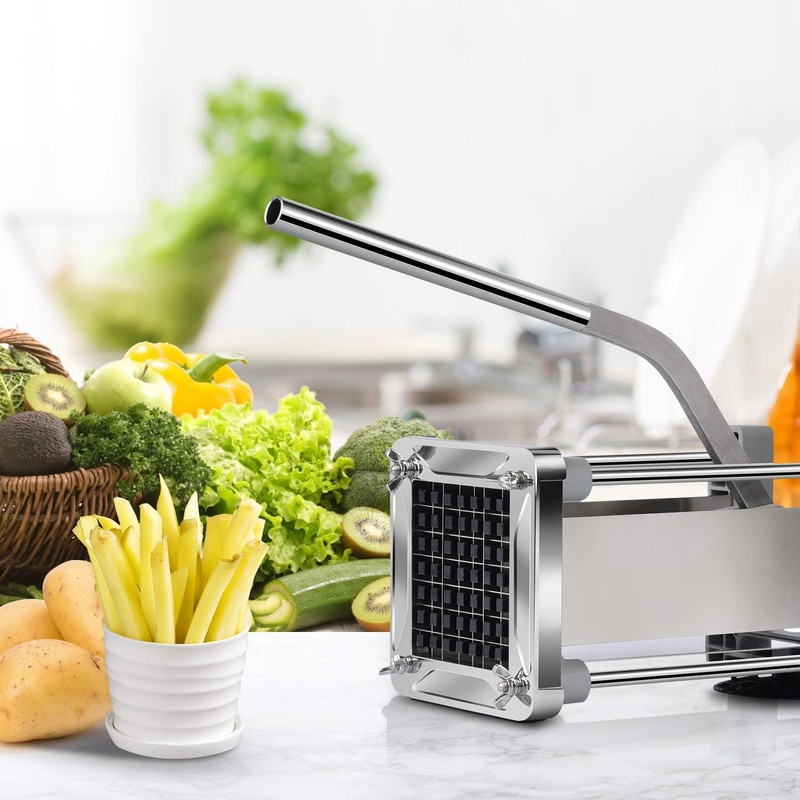 French Fry Cutter, Sopito Professional Potato Cutter Stainless Steel with