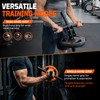 Forearm and Wrist Strengthener, Adjustable Wrist Roller Bar for Flexion