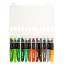 KINGART GS035-1 Gel Stick Single, OLIVE GREEN Color, Artist Mixed Media Crayons - Non-Toxic, Olive Green