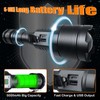 Rechargeable Flashlights MAX 200000 High Lumens,Super Bright 30W LED Flashlight,High