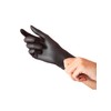 Latex Free Disposable Nitrile Gloves - 8 Mil Thick Black