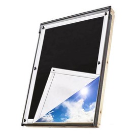 Update Sun Protection Roof Window Roller Blind, Blackout Roller Blind, Blackout Fabric Roller Blind, Blackout Heat Protection, No Drilling, Heat Protection Roller Blind for Velux and Roto Windows in