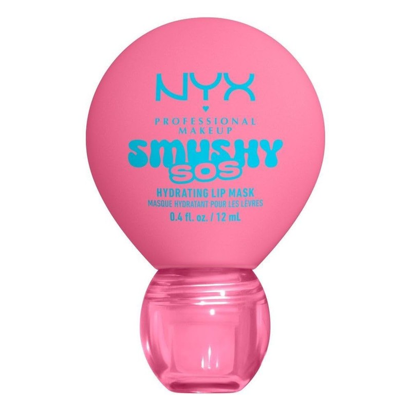 NYX Professional Makeup, Smushy SOS, Mascarilla Hidratante para Labios, Tono