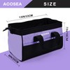 ACOSEA Purple Tool Bag,13 Inch Wide Mouth Open Tool Organizer