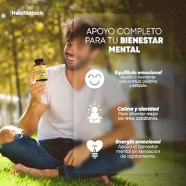 Suplemento Estado de Ánimo Multivitamincio con NAC SAMe 5-HTP L-Teanina