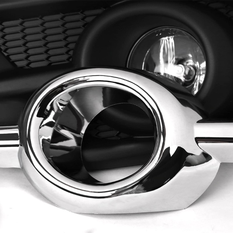 Spec-D Tuning Clear Lens Fog Lights + H11 Bulbs +