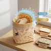 Beeswax Bread Bags for Homemade Bread, Drawstring Sourdough Storage Bags