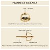 Everyday Elegance Solid 14K Yellow Gold Two Earring Back Replacement