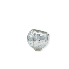 Winkee - Stylish Flower Pot in Disco Ball Shape I 15 cm for Creative Decorations I Flower Vase I High-Quality Decoration