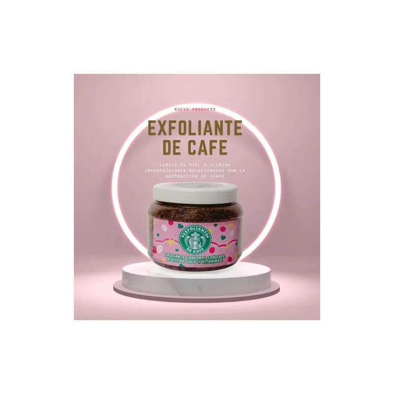 Kit Cafe Cuidado Facial Y Corporal Natural Suavidad Limpieza