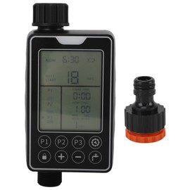 Sprinkler Timer Outdoor Water Timer Smart Touch Screen Waterproof Irrigation Timer System for Garden Lawn 1 Outlet