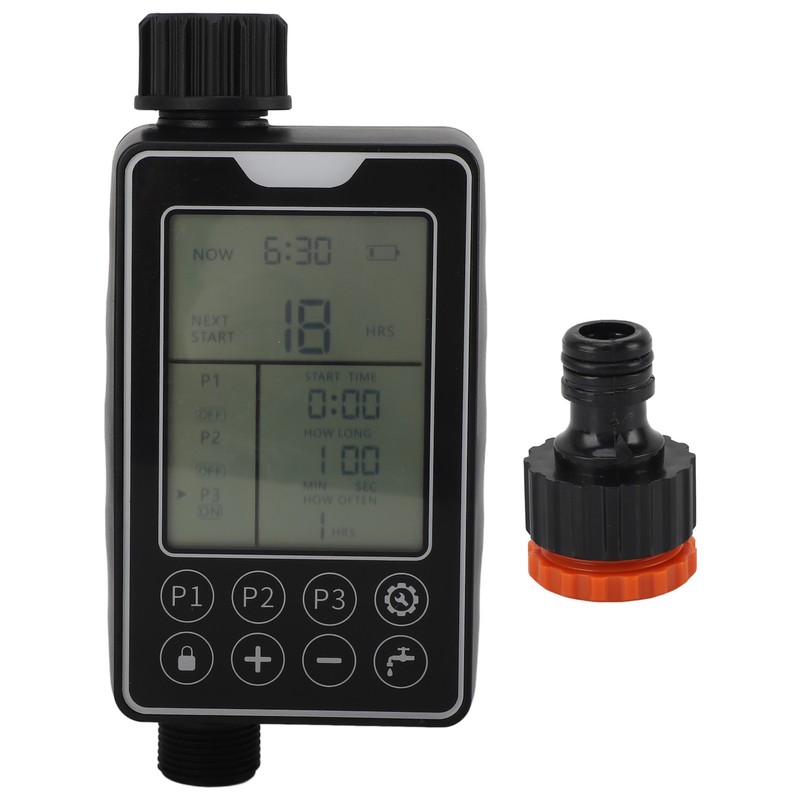 Sprinkler Timer Outdoor Water Timer Smart Touch Screen Waterproof Irrigation