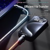 LED Light Up USB C Charging Cables 2Pack 5ft Rotating