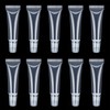 LKCCTK 5ml Lip Gloss Tube, Set of 10, Transparent, Diagonal