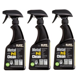 Flitz AL 01706-3A Metal PreClean 16oz, 3-Pack