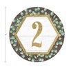 Eucalyptus Numbers 1-36 Repositionable Labels - 4"