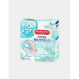 Mek Rhythm [멕리듬] 리프레싱 쿨링 아이 마스크 4매 [McRythm] Refreshing Cooling Eye Mask 4 Sheets