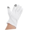 Outanaya 2Pairs Cotton Moisturizing Sleeping Gloves for Dry Hands Touchscreen