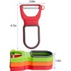 Vegetable Fruit Peeler 3-Pack Stainless Steel Melon Planer Original Vegetable