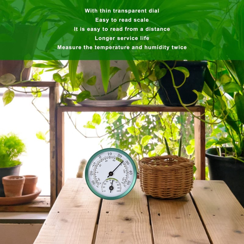 Mini Temperature Humidity Meter, Wall Hanging Temperature Humidity Tester, with