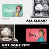 Guokoko Golden Girls Dishwasher Magnet Clean Dirty Sign, Golden Girls