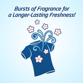 Purex Liquid Laundry Detergent with Crystals Fragrance, Fresh Lavender Blossom, 150 Fluid Ounces, 115 Loads