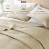 WURUIBO Beige Full/Queen Quilt Bedding Set, 3 Pieces Lightweight Bedspreads