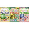 Lot Of 3 Penny Press Easy And Fun Variety Puzzles