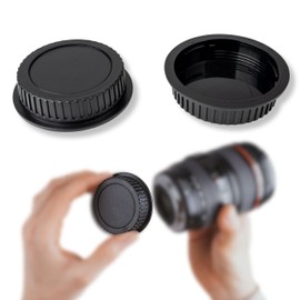 Lens-Aid Rear Lens Cap for Canon RF Lens with RF Mount Bayonet