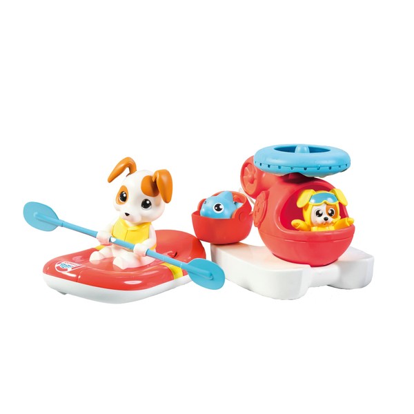 Toomies E73307C Tomy Sea Set Floating Helicopter and Rescue Raft
