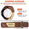 FIILIIX20mm 22mm 24mm Quick-Release Nylon Watch Band, Soft Breathable Wide