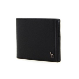 Hazzys (신세계센텀점)HAZZYS ACC 블랙 퍼피로고 배색포인트 반지갑 HJWA4E330BK (Shinsegae Centum City) HAZZYS ACC Black Puppy Logo Color-Blocking Point Wallet HJWA4E330BK