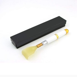 Grandchild Hands, Scratches Back, 5 Levels of Elasticity, Acupressure Elastic, Easy to Carry, Small, Antibacterial Resin Material, Stylish, Luxurious, Durable, Suitable for Men and Women, Aged Day, Gift Box, Magnetic Ball, White