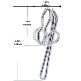 ASIWUJING Curtain Hooks Metal Curtain Header Tape Drapery Hooks for curtains (100PACK)…