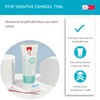 edel+white Stop Sensitive Tooth Gel, 75 ml, Effective Teeth Cleaning
